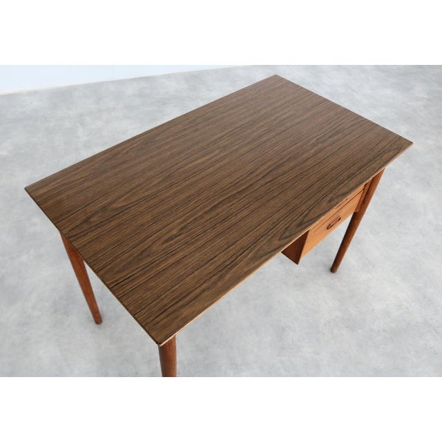 Wood Vintage Danish Teak Desk, 1960s For Sale - Image 7 of 8