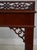 1990s Kindel Chippendale Mahogany Tea Table For Sale - Image 5 of 15