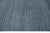 Textile Modern Textured Handmade Striped Pattern Blue Wool Rug For Sale - Image 7 of 12