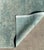Modern Teal & Beige Traditional Oushak Wool Area Rug For Sale - Image 4 of 5