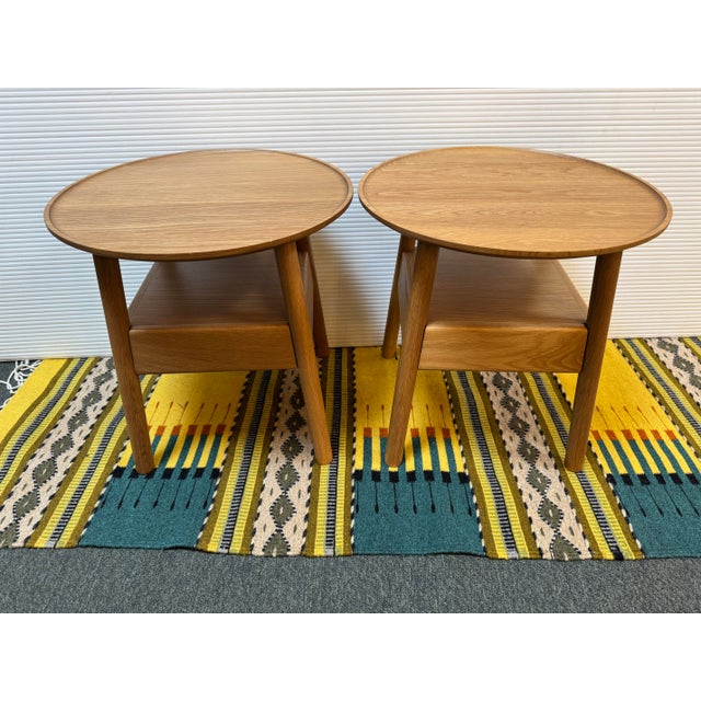 Gabriel Tan for Design Within Reach Edge Side Tables/Nightstands, Pair For Sale In San Francisco - Image 6 of 15