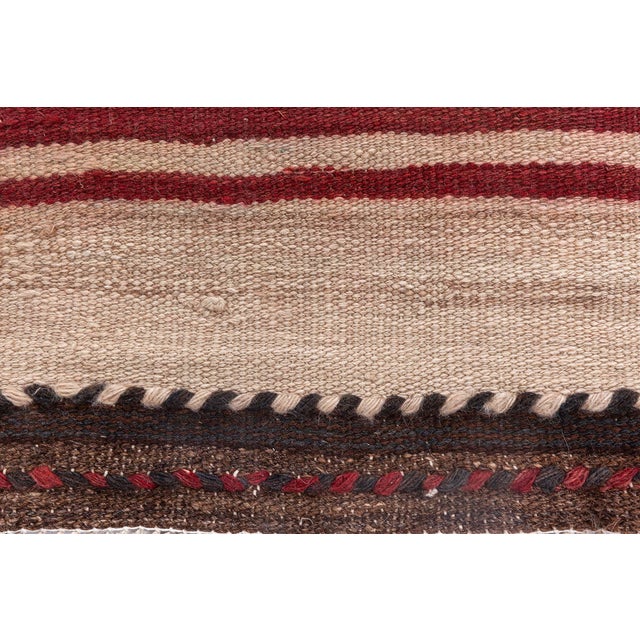 Traditional Doris Leslie Blau Vintage Turkish Kilim Rug For Sale - Image 3 of 9