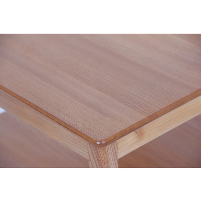 1930s Smoking Table Model 4486 in Elm Wood by Kaare Klint for Rud. Rasmussen, 1930s For Sale - Image 5 of 9