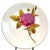Metal Antique 1880 Minton G4419 Set 6 Hand Painted Rose Gold Platinum Aesthetic Plates For Sale - Image 7 of 16