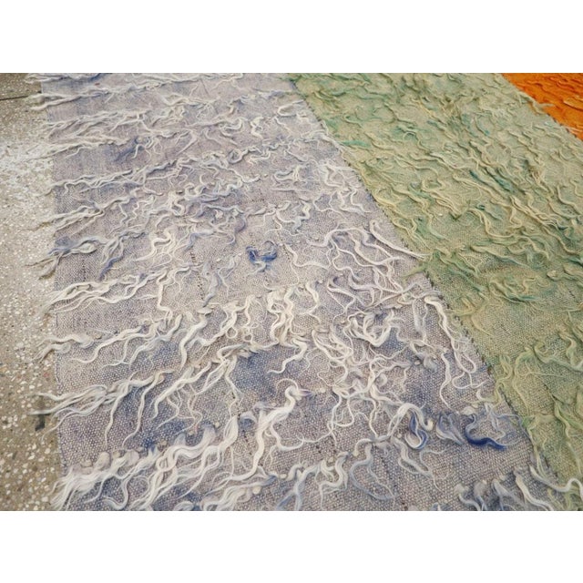 Mid 20th Century Galerie Shabab Collection Mid-20th Century Turkish Tulu Rug For Sale - Image 5 of 10