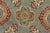 Kazak Rug 5’11” X 9’4” Blue Wool Tribal Hand-Knotted Oriental Carpet For Sale - Image 4 of 12
