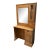 Early American Pine Wood Vanity For Sale