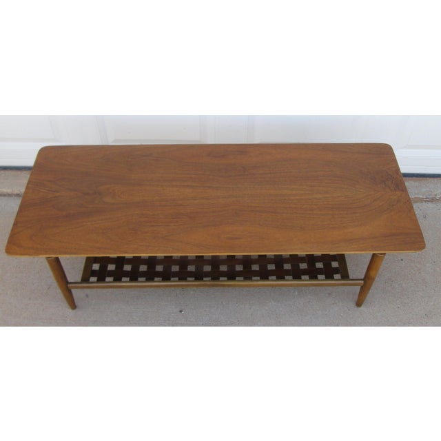 Mid 20th Century Lane Award Coffee Table Model 966-01 For Sale - Image 11 of 18