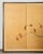 Japanese Showa Four Panel Screen Persimmon Branch in Snow For Sale - Image 4 of 18