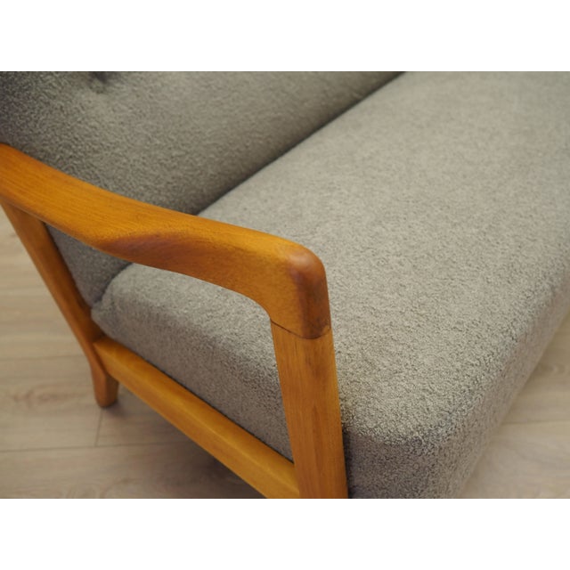 Beech Sofa by Soren Hansen for Fritz Hansen, 1960s For Sale - Image 9 of 15