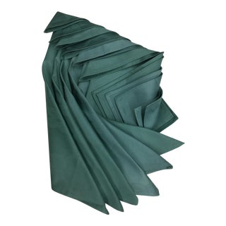 Christofle Paris Large Cotton Napkins - Set of 6 For Sale