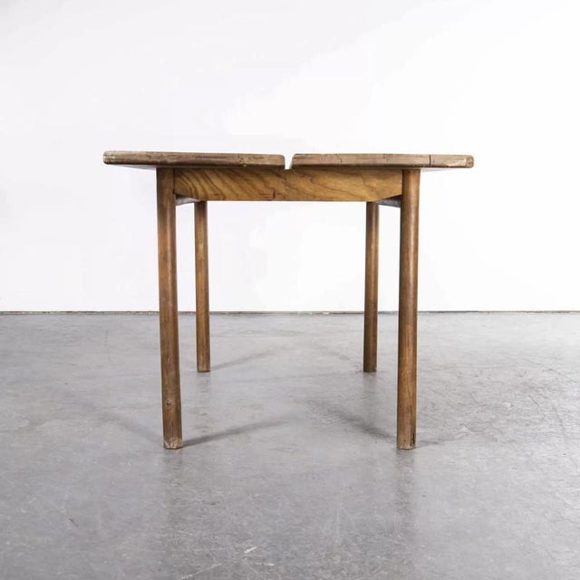 1950s Oak Rectangular Dining Table by Pierre Gautier-Delaye, 1950s For Sale - Image 5 of 10