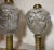 Lot of 3 Rare Antique 19th Century Bullseye Glass Brass Marble Whale Oil Lamp For Sale - Image 10 of 14