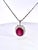 2020s Huge Ruby Faceted 17.59 Carats W/ 2.21 Diamond Surround For Sale - Image 5 of 12