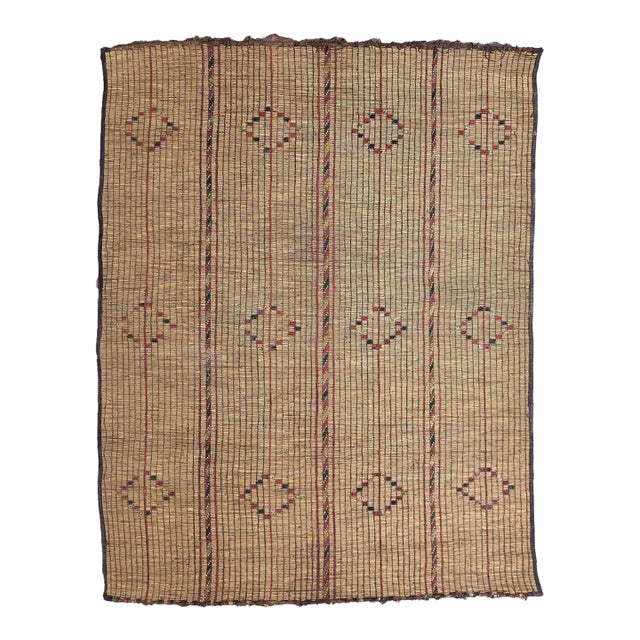 Maurtianian Tuareg Mat - 7.3 X 5.3 Ft For Sale