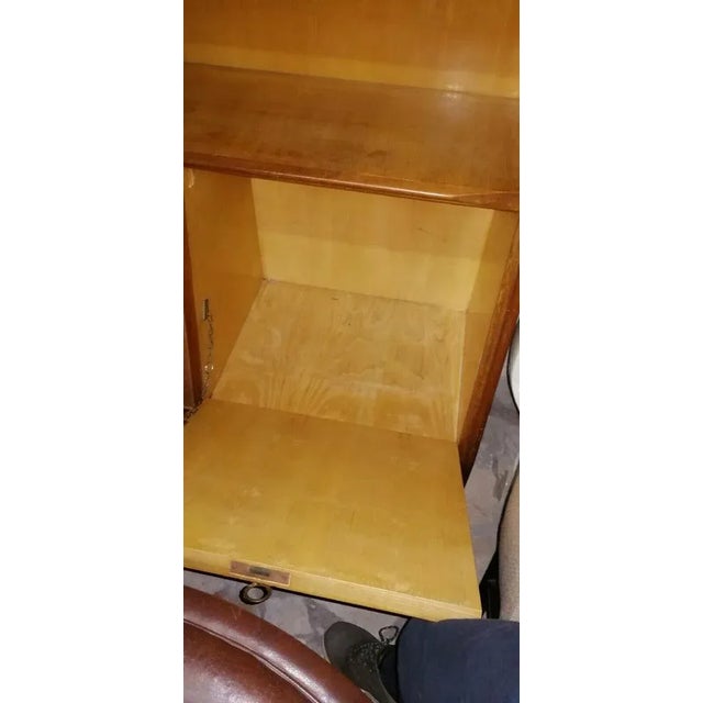 Brown Vintage sideboard in Ico Parisi Style, 1950s For Sale - Image 8 of 9