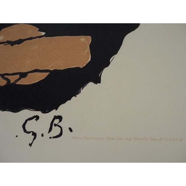 Modern Georges Braque, Les Colombes, Lithograph For Sale - Image 3 of 8
