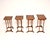 Antique Edwardian Walnut Nest of Four Tables, 1900, Set of 4 For Sale - Image 4 of 10