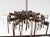 Metal Large Austrian Murano Ice Glass Chandelier by J. T. Kalmar For Sale - Image 7 of 8