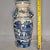 Ceramic Blue and White Porcelain Vases With Landscape Motif - Set of 2 For Sale - Image 7 of 10