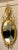 Timeless Vintage Decorative Arts Oval Carved Gold New York Wall Mirror, circa 1990’s