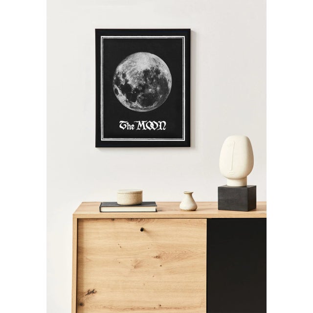 Composed from victorian sources, this vintage moon has a classic mystical vibe. Printed on 100% cotton archival fine art...
