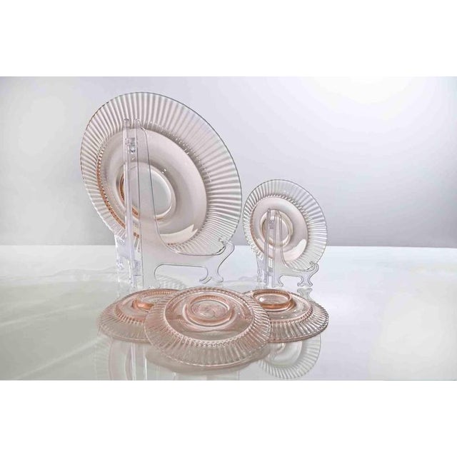 Art Glass Plates, 1970s, Set of 5 For Sale - Image 3 of 7