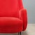 Vintage Red Velvet Chair, 1960s For Sale - Image 5 of 10
