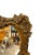 Brown French Louis XV Style Carved Giltwood Wall Mirror With Shell Crest and Floral Details For Sale - Image 8 of 10