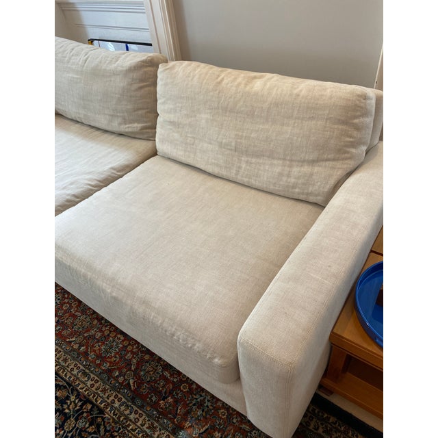 Restoration Hardware Maxwell Upholstered Sofa Chairish