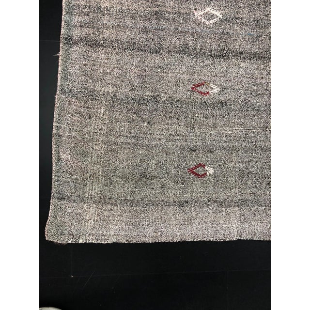 1960s 1960s Vintage Turkish Kilim Rug - 7′3″ × 11′6″ For Sale - Image 5 of 11