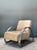 Silver Vintage Ralph Lauren Hudson Street Leather Lounge Chair For Sale - Image 8 of 12