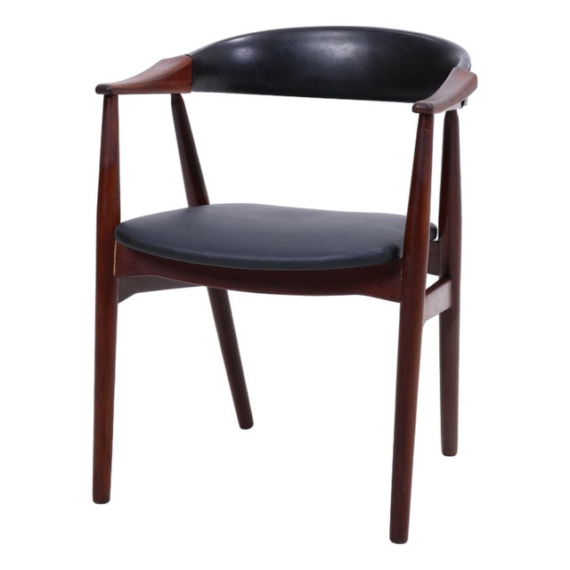 Mid-Century Danish Teak Chair by Th. Harlev for Farstrup Møbler, 1960s For Sale