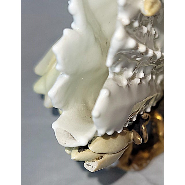 Late 19th Century Moore Bros Porcelain Cactutus Flower Vases, Set of 4 For Sale - Image 9 of 13