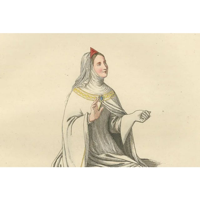 This set of three beautifully hand-colored costume prints captures the diverse social spectrum of Renaissance Italy...
