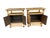 Brown Vintage Split Bamboo Nightstands, a Pair, Coastal, Boho / Hollywood Regency, Organic For Sale - Image 8 of 12