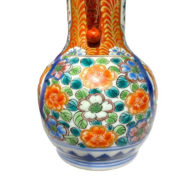 19th Century Japanese Imari Porcelain Vase by Zoshuntei Sanpo – Hand-Painted Birds, Arita Ware, Late Edo to Meiji Period Antique For Sale In San Francisco - Image 6 of 17