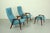 Pastoe Danish Lounge Chairs with Ottoman by Yngve Ekström for Pastoe, 1960s, Set of 3 For Sale - Image 4 of 18