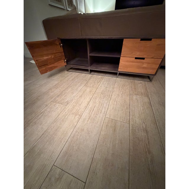 CB2 Cb2 (Crate & Barrel) Media Console/Credenza. For Sale - Image 4 of 4