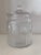 Transparent 1930s Art Deco Rona Crystal Glass Lidded Biscuit/Cookie Jar Marked For Sale - Image 8 of 8