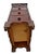 Vintage Mahogany Nightstand Cabinet Chest Four Drawers Rope Twist Carved Top For Sale - Image 10 of 10