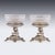 19th Century Victorian Silver & Glass Figural Salts from Elkington, 1896, Set of 2 For Sale - Image 3 of 18