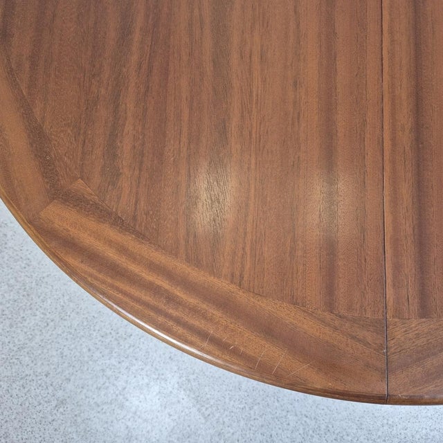 Mahogany Extendable Dining Table from CJ Rosengaarden, Denmark, 1960s For Sale - Image 10 of 12