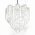 Mid-Century Modernist Hand-Blown Murano Angular Tronchi Glass Chandelier For Sale - Image 18 of 18