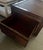 Ralph Lauren Vintage Ralph Lauren Rattan and Leather Storage Trunk Coffee Table For Sale - Image 4 of 5