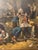 19th Century German Genre Painting Attributed to Johann Sperl Village Scene For Sale - Image 11 of 13