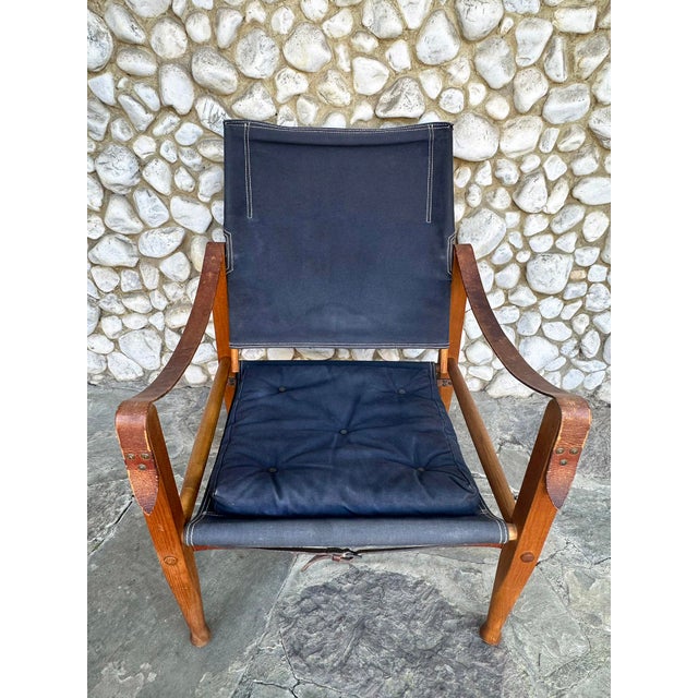 KK47000 Safari Chair by Kaare Klint for Rud. Rasmussen, Denmark, 1960s For Sale - Image 6 of 17