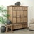 Vintage Storage Cabinet - Six Drawers - Weathered Natural For Sale In Los Angeles - Image 6 of 16