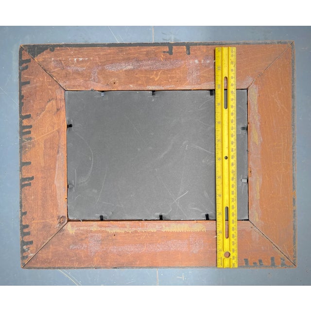 1930s Vintage American Revolution Parade Flag the Grand Union In Antique Oak Frame, 1930 For Sale - Image 5 of 7