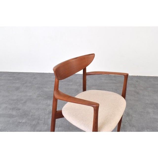 Mid-Century Modern Teak Armchair by Harry Østergaard for Randers Møbelfabrik, 1960s For Sale - Image 9 of 14